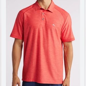 Tommy Bahama Men's Red Polo Shirt